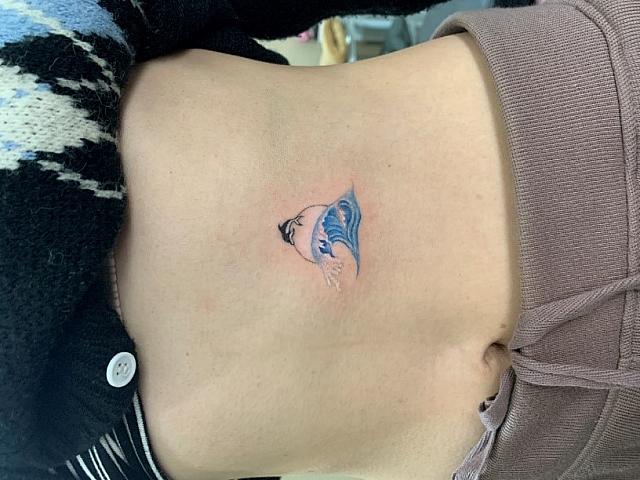 あばら骨部分に5＊7サイズ/カラータトウ　(所要時間60分/図案持ち込み/(200,000ウオン)