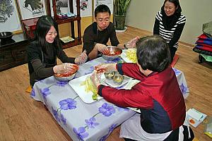 Yoo`s Family・韓国伝統文化体験(STOP) 体験レポート キムチ キムチ作りツアー キムチ作り体験 韓国の体験ツアー 韓国料理 韓国 韓国ツアー韓国　ツアー