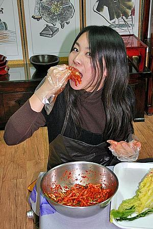 Yoo`s Family・韓国伝統文化体験(STOP) 体験レポート キムチ キムチ作りツアー キムチ作り体験 韓国の体験ツアー 韓国料理 韓国 韓国ツアー韓国　ツアー