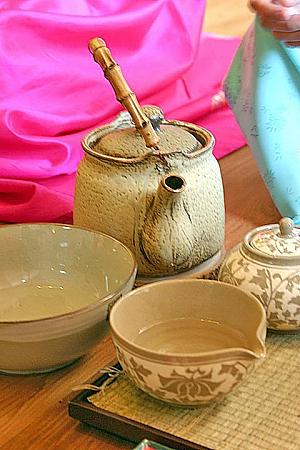 お茶の道具もステキ！