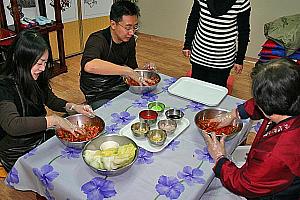 Yoo`s Family・韓国伝統文化体験(STOP) 体験レポート キムチ キムチ作りツアー キムチ作り体験 韓国の体験ツアー 韓国料理 韓国 韓国ツアー韓国　ツアー