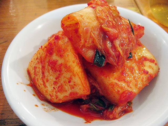 ダイコンと白菜のキムチ