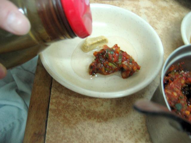 そこに酢を適量⇒