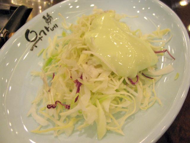 キャベツのサラダ