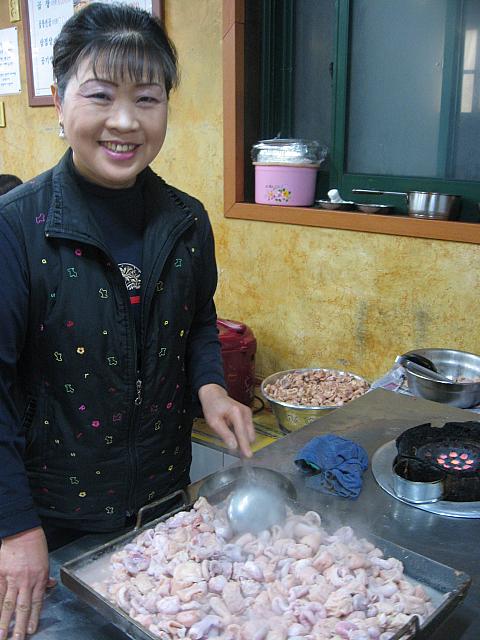 新鮮なホルモンだけを調理！