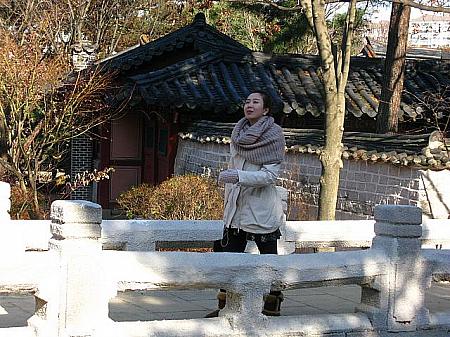 チャングムと王様が夜のお散歩の時に歩いた「橋」
