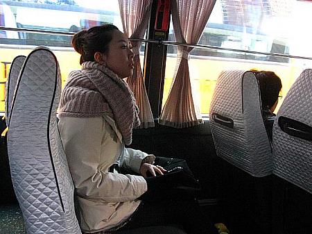 最初は少し緊張気味でしたが・・・。
