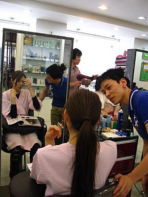 細かい所まで真剣に聞いてくださるスタイリストさん☆