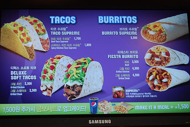 定番タコス＆ブリトー