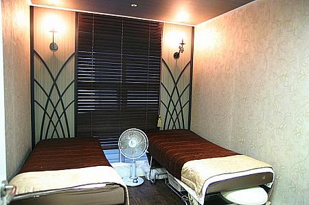 ここが最初のケア室。