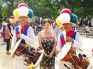 終演には演奏者のかた達と撮影できますよ！