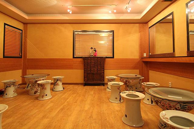 ヨモギ蒸しのお部屋