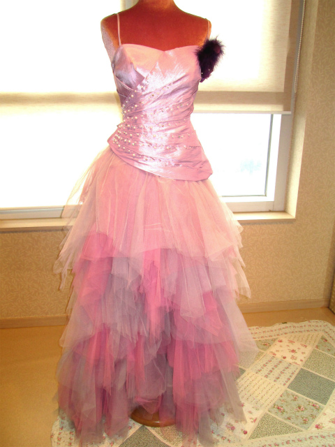 落ち着いたピンクのグラデーションがステキ！