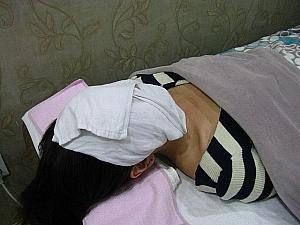 ひんやりタオルが気持ち良い～
