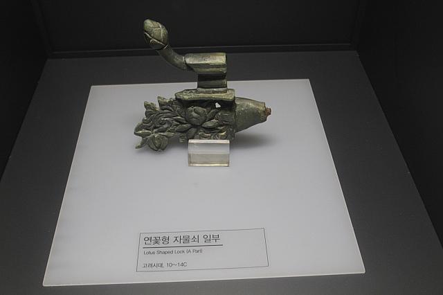 花形の錠前