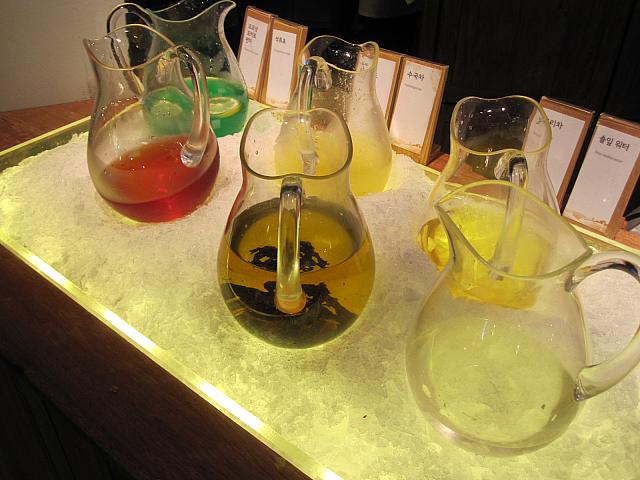 韓国の伝統茶もたくさん！