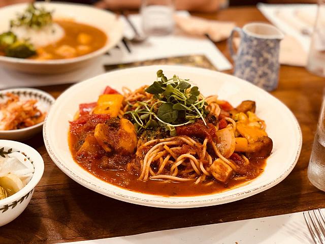 二人以上からの注文が可能なトマトスパゲティ―
