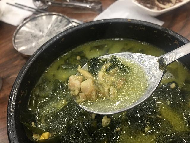 小さい貝が入っていますよ！