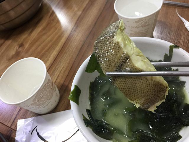 カレイの身はぷりぷり！