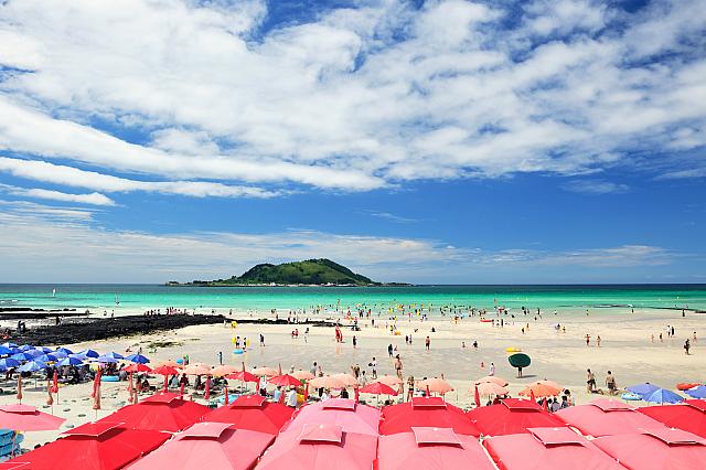 挟才海水浴場　©韓国観光公社