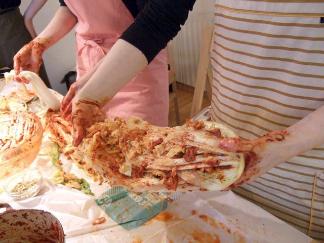 １４．丁寧に塗り込んだらできあがり。