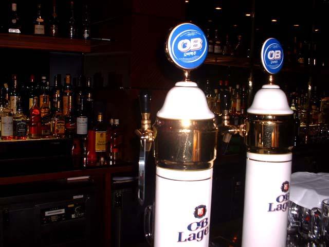 OBラガービール<BR>もちろんビールも飲み放題。