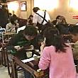 たまたま商圏の経済効果のニュースに写ってしまった私
<br>KBS9時ニュース 10月10日放送　<18番ワンタン店内にて>
