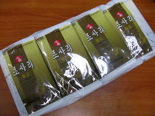５．名家チョサリ岩海苔
