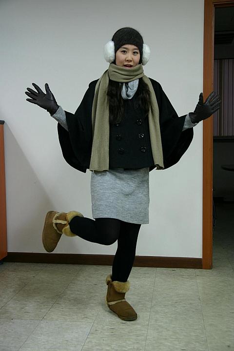 外に出るとき