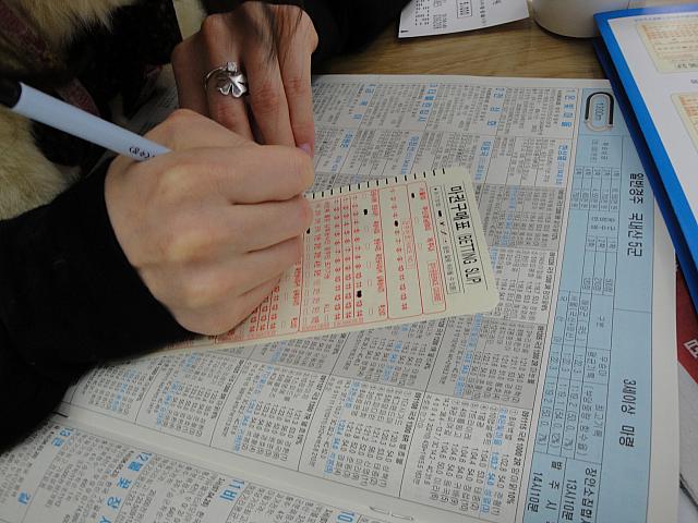 いざ決まったらマークシートを埋めていきます。