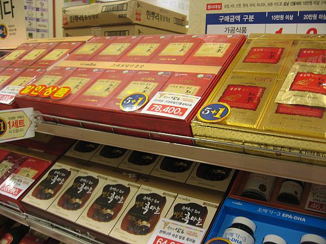 健康食品も人気のよう！