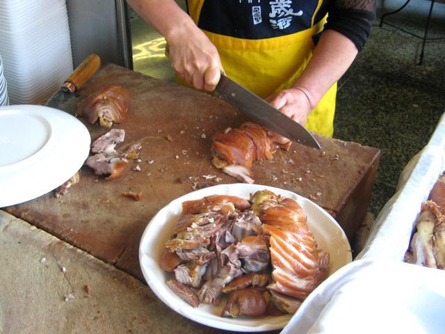 ６．お皿に盛られます