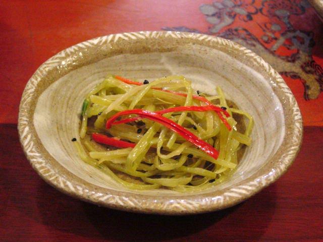 サツマイモの蔓