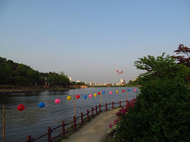 気持ちのいい公園をちょっと散策。