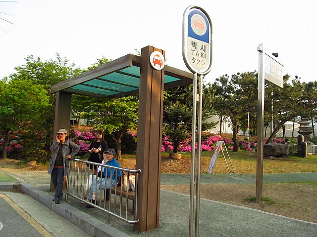 タクシーは、一台もいませんでした。たまたま？