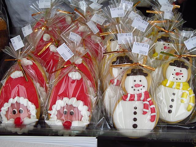 クリスマスクッキーブース