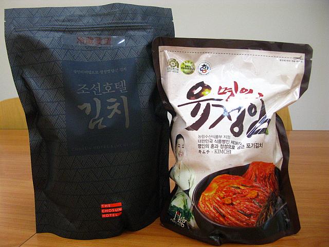 量り売りの高級キムチ