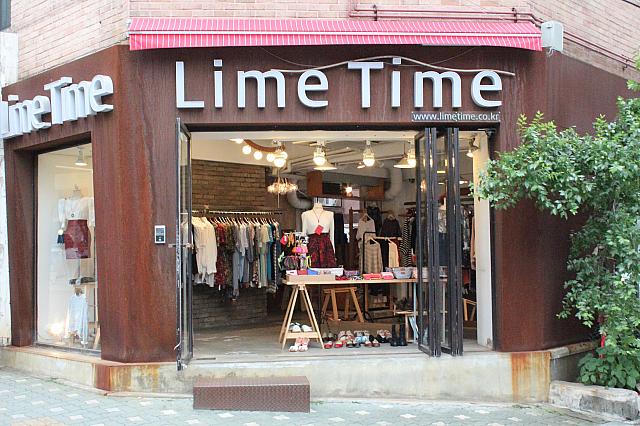 カジュアルだけどちょっぴりレトロ感を取り入れたいならココ！！「Lime Time」