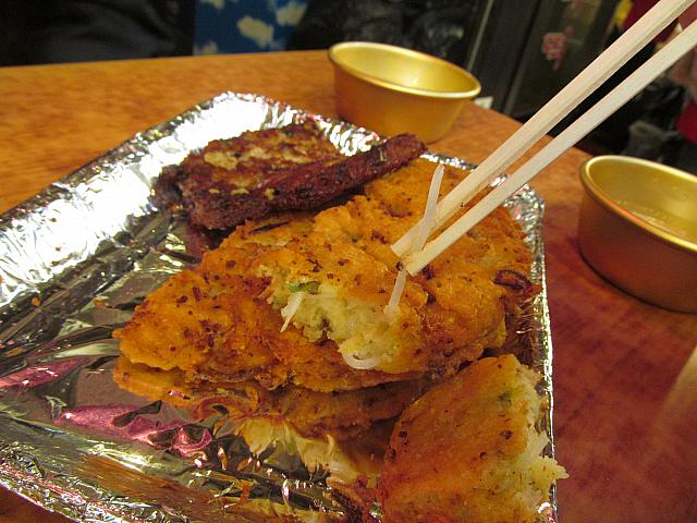 ピンデトッはもやし入り