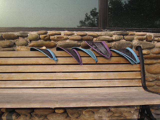 日差しが強いときに使うサンバイザーなんて韓国ならでは？！