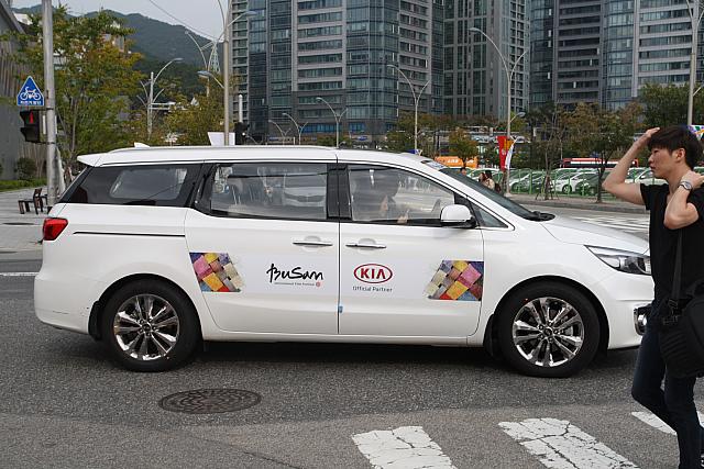 映画祭の公式車