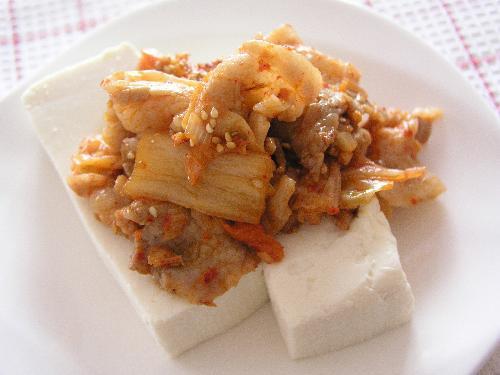 豆腐（トゥブ）キムチ
