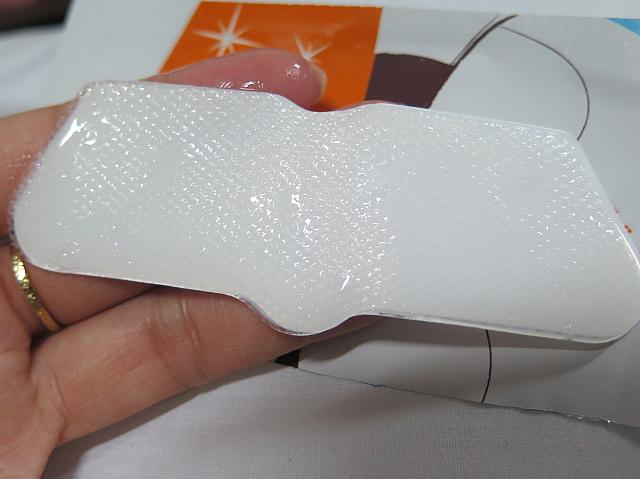 ステップ3：プルプルのゲルタイプのシート