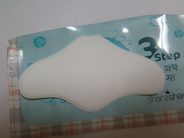 ステップ3：湿布タイプのシート