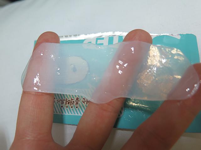 ステップ3：プルプルのゲルタイプのシート