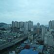 ビルからの眺めは、釜山市内を一望できちゃいます！