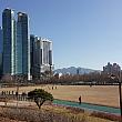 ソウル南西部に位置するポラメ公園。様々なスポーツが楽しめる公園として知られています。