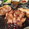 黒豚焼肉（600ｇ盛り合わせ57,000ウォン）＠トンサドン