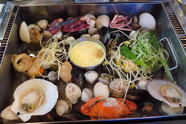 ヘムルチョゲチム/海鮮貝蒸し（小38,000ウォン）＠新堂駅近くのナンボンクン