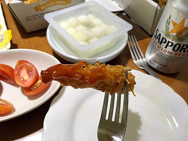 セットのココナッツチキン＠BBQチキンで宅配注文